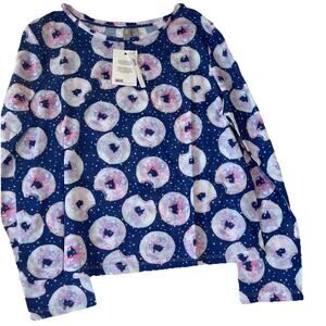 ASOS Women’s Doughnut Long Sleeve Leggings PJ'S Elastic Pajama’s Size 10-NWT